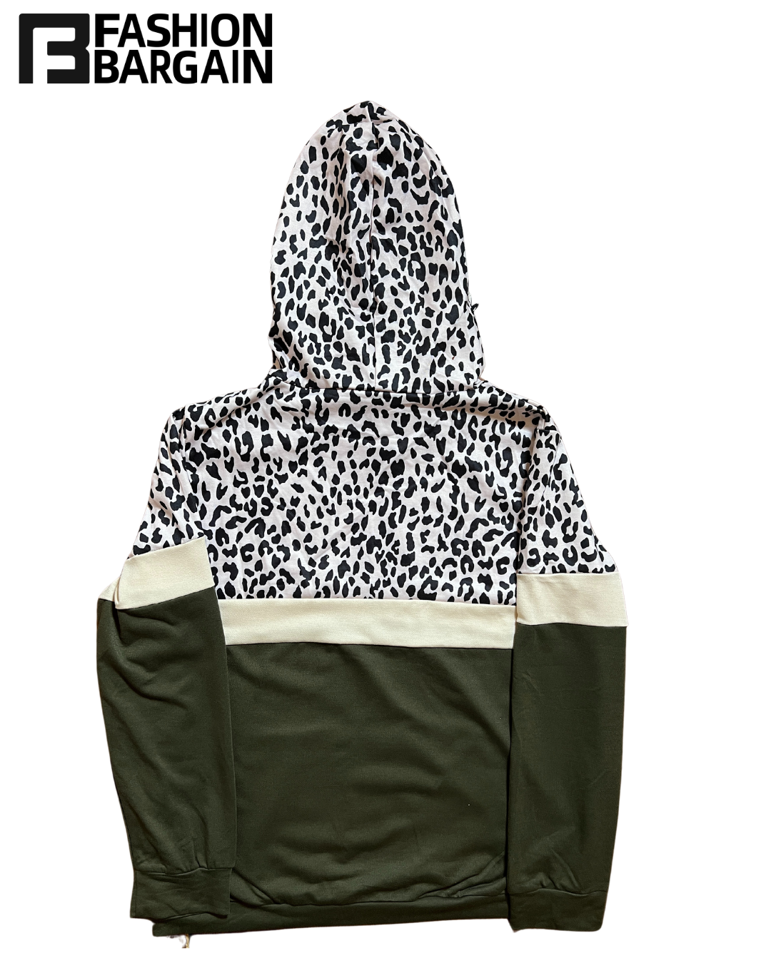 Black n white dotted hoodie