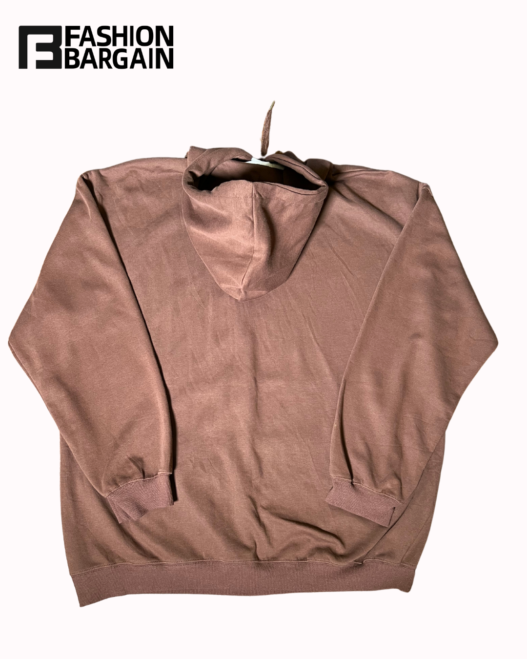 Brown plain hoodie