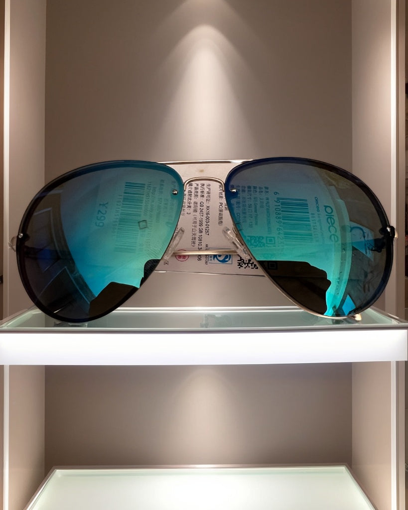 Blue Mirage Aviators
