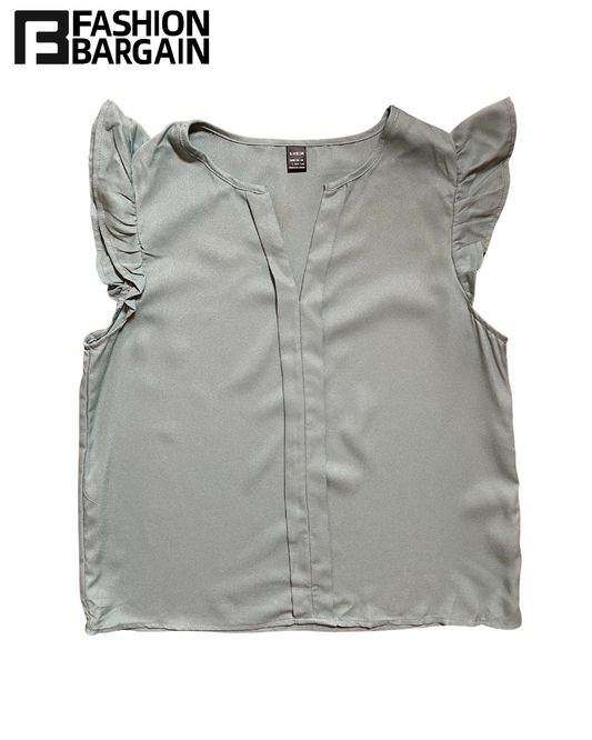 Sleeveless Grey blouse