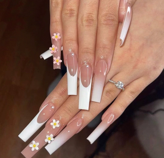 Peach Crème Soft Blend Stick-On Nails