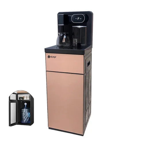 Nunix A2C Bottom Loading Water Dispenser, Stylish LED Display Panel, Hot and Cold